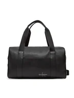 Torby sportowe - Calvin Klein Torba Mono Logo Duffle 42 LV04G3054G Czarny - miniaturka - grafika 1