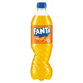 Woda - Fanta Napój gazowany o smaku pomarańczowym 500 ml - miniaturka - grafika 1