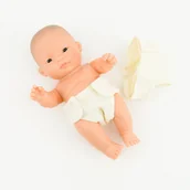 Domki dla lalek - Bawełniane eko pieluszki dla lalek Miniland 21cm Baby - miniaturka - grafika 1
