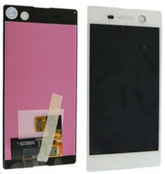 Części serwisowe do telefonów - Wyświetlacz Ekran Lcd Sony Xperia M5 Dotyk Biały - miniaturka - grafika 1