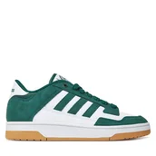 Sneakersy męskie - Sneakersy adidas Rapid Court Low JR1009 Zielony - miniaturka - grafika 1