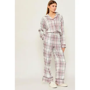 Tommy Hilfiger Piżama + obuwie domowe Essential Relaxed fit - Piżamy damskie Tommy Hilfiger Piżama + obuwie domowe Essential Relaxed fit - Piżamy damskie - miniaturka - grafika 1