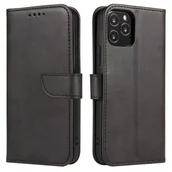 Etui i futerały do telefonów - Magnet Case elegancki futerał etui pokrowiec z klapką i funkcją podstawki Samsung Galaxy M53 5G czarny - miniaturka - grafika 1