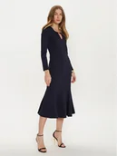 Sukienki - Rinascimento Sukienka koktajlowa CFC0121444003CFC0121444003 Granatowy Regular Fit - miniaturka - grafika 1