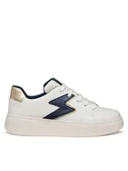 Buty dla dziewczynek - Geox Sneakersy J Mikiroshi J45DVA 054AJ C0899 D Biały - miniaturka - grafika 1