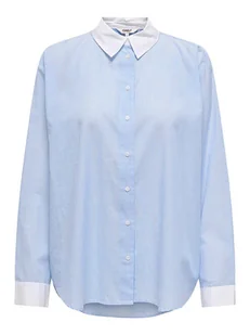 ONLY Koszula w kolorze błękitnym - Koszule damskie - miniaturka - grafika 1