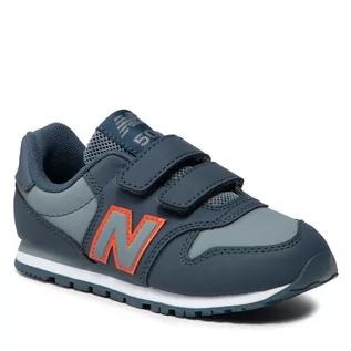 Buty dla chłopców - Sneakersy New Balance - PV500WND Granatowy - grafika 1