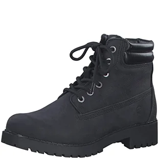 Tamaris Damskie botki 1-26244-41, Black Uni, 40 EU, black uni, 40 EU - Botki damskie - miniaturka - grafika 1