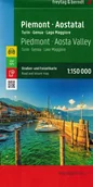 Przewodniki - Piemont Dolina Aosty Turyn Mapa Turystyczna Freytag Berndt - miniaturka - grafika 1