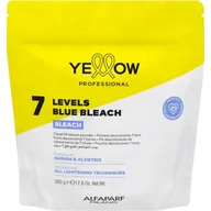 Farby do włosów i szampony koloryzujące - Yellow Bleach Puder rozświetlający do 7 tonów - miniaturka - grafika 1