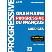 Powieści - CLE International Grammaire progressive niveau interme.A2 B1 4ed klucz Thievenaz Odile - miniaturka - grafika 1