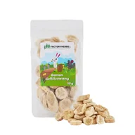 Karma dla gryzoni - FACTORY HERBS Banan liofilizowany - przysmak dla gryzoni i królika - 30g - miniaturka - grafika 1