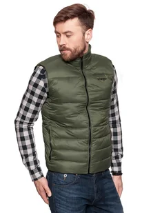Wrangler, Kurtka męska, Puffer Vest Dusty Olive W4723X445, rozmiar XXL - Kurtki męskie - miniaturka - grafika 1