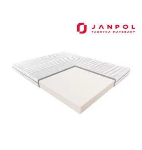 JANPOL HERMES – materac piankowy, Rozmiar - 140x190, Pokrowiec - Smart WYPRZEDAŻ, WYSYŁKA GRATIS, 603-671-572 - Materace - miniaturka - grafika 1
