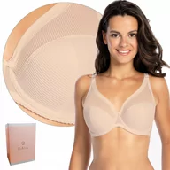 Biustonosze - Półusztywniany Biustonosz Gaia 1058 Sonia Beż 80B - miniaturka - grafika 1