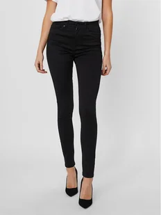 Vero Moda Jeansy Sophia 10209215 Czarny Skinny Fit - Spodnie damskie - miniaturka - grafika 1