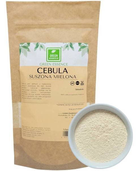 Cebula suszona mielona 100 g - naturalny aromat do sosów