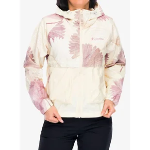 Kurtka wiatrówka damska Columbia Spire Valley Printed Windbreaker - Odzież trekkingowa damska - miniaturka - grafika 1