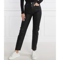 Spodnie damskie - CALVIN KLEIN JEANS Jeansy AUTHENTIC | Straight fit - miniaturka - grafika 1