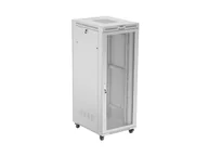 Szafy rack - Szafa instalacyjna rack stojąca 19" 42u 800x1000 szara drzwi perforowane lcd lanberg (flat pack) FF01-8042-23SL - miniaturka - grafika 1