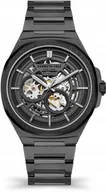 Zegarki męskie - Zegarek męski KENNETH COLE KCWGL2122302 grafitowy klasyczny skeleton - miniaturka - grafika 1