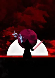 Plakat, Sol Lunaris - Darth Sidious, Gwiezdne Wojny Star Wars, 42x59,4 cm - Plakaty - miniaturka - grafika 1