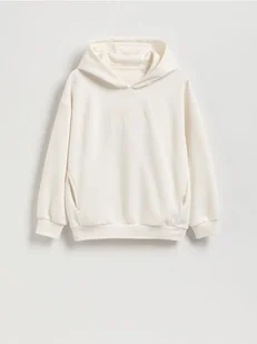 Reserved - Bluza z kapturem - złamana biel - Bluzy dla chłopców - miniaturka - grafika 1