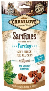 Carnilove Carnilove Przysmak Soft Sardines with Parsley op 50g - Przysmaki dla kotów - miniaturka - grafika 3