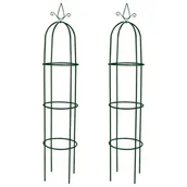 Kwietniki - vidaXL vidaXL Kwietnik ogrodowy Wieża (2 szt) - miniaturka - grafika 1