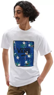 Koszulki dla chłopców - Vans CLASSIC PRINT BOX WHITE/DART FLORAL koszulka męska - XL - grafika 1