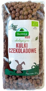 EKOWITAL Kulki czekoladowe BIO 300 g - Płatki śniadaniowe i musli - miniaturka - grafika 1