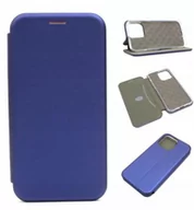 Etui i futerały do telefonów - Etui do iPhone 13 Pro BOOK Elegance pokrowiec Case granatowy - miniaturka - grafika 1