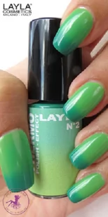 Layla Thermo Nail Dark To Light - lakier do paznokci Green 2 - Lakiery do paznokci - miniaturka - grafika 3
