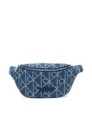 Nerki - Calvin Klein Nerka Emblem Aop Denim Waistbag LV04D3430G Niebieski - miniaturka - grafika 1