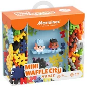Klocki - Mario-Inex Klocki wafle mini dom 142el MAR4152 - miniaturka - grafika 1