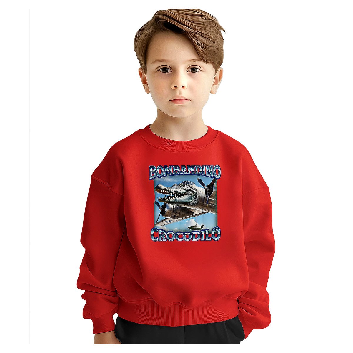 BLUZA DZIECIĘCA BOMBARDINO CROCODILO 110-116 DLA CHŁOPCA DZIEWCZYNKI