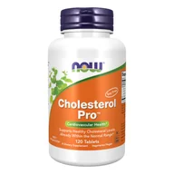 Serce i układ krążenia - CHOLESTEROL PRO™ 120 tabletek NOW FOODS - miniaturka - grafika 1