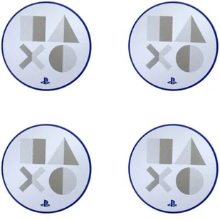 PLAYSTATION Figurka PLAYSTATION METALOWE PODKŁADKI PLAYSTATION PS5 KUBEK 4szt PP8341PS - Gadżety dla graczy - miniaturka - grafika 1
