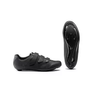 Buty rowerowe - Buty rowerowe szosowe męskie NORTHWAVE CORE 2 czarne - miniaturka - grafika 1