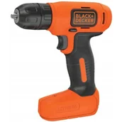 Wkrętarki - Black&Decker Black & Decker BDCD8 akumulatorowa wiertarka kompaktowa, akumulator 7,2 V 1,5 Ah Li-Ion, uchwyt szybkomocujący, akumulator, kabel do ładowania USB 600 mA BDCD8-QW - miniaturka - grafika 1