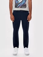 Spodnie męskie - Only & Sons Spodnie materiałowe Mark 22013727 Granatowy Regular Fit - miniaturka - grafika 1