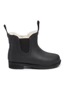 Buty dla dziewczynek - Tretorn Kalosze Chelsea Winter 47263310 Czarny - miniaturka - grafika 1