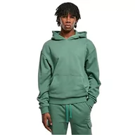 Bluzy męskie - Urban Classics Ultra Heavy Hoody, męska bluza z kapturem z zamkiem błyskawicznym, dostępna w wielu różnych kolorach, rozmiary od XS do 5XL, Leaf, 5XL - miniaturka - grafika 1