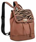 Plecaki - Miejski Plecak Damski Z Klapką Wykonany Ze Skóry Ekologicznej Lumarko! - miniaturka - grafika 1