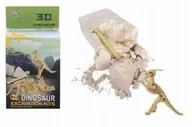 Figurki dla dzieci - Skamielina Dinozaura Figurka Zestaw Z Figurką W Bloku Gipsu - miniaturka - grafika 1