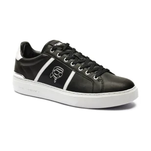 Karl Lagerfeld Skórzane sneakersy - Moda i Uroda OUTLET - miniaturka - grafika 1