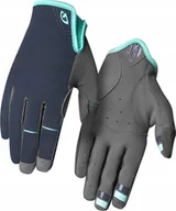 Rękawiczki rowerowe - Giro Rękawiczki damskie GIRO LA DND długi palec midnight blue cool breeze roz. XL obwód dłoni 205-210 mm / dł. dłoni 196-205 mm NEW - miniaturka - grafika 1