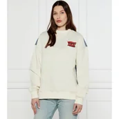 Bluzy damskie - Desigual Bluza MICKEY I MINNIE DESIGUAL X DISNEY | Oversize fit - miniaturka - grafika 1