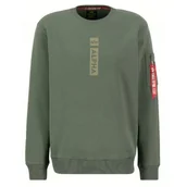 Odzież taktyczna i umundurowanie - Bluza Alpha Industries Alpha RP Sweater 146305 142 - Ciemnooliwkowa  S - miniaturka - grafika 1