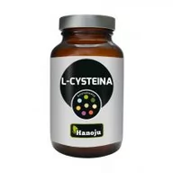 Suplementy naturalne - HANOJU L-Cysteina - Aminokwasy - 500 mg 90 kaps. - miniaturka - grafika 1